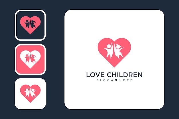 love children logo design