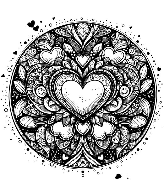 Love Coloring Pages For Valentines Day