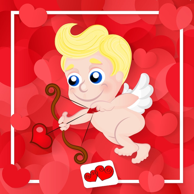 Love cupid valentine s day