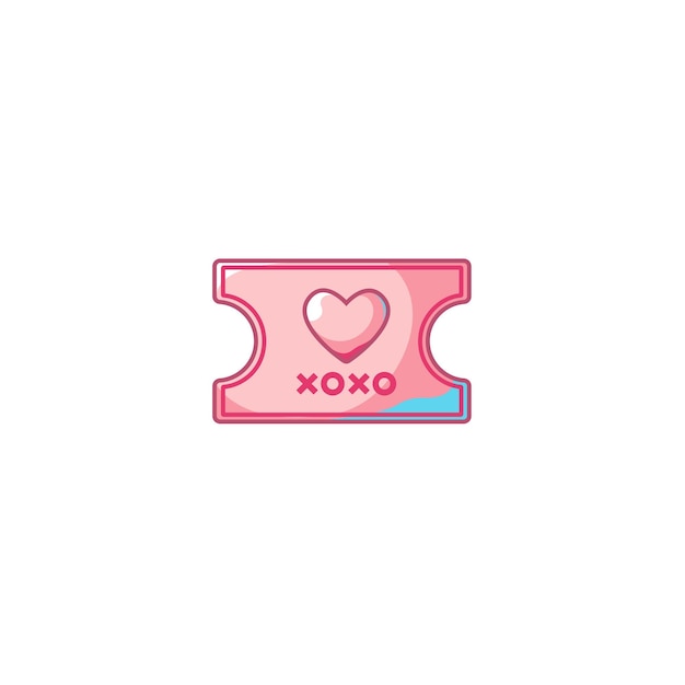 Love cute characters Pink heart cupon