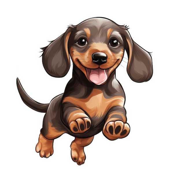 Love cute dogs vector illustration