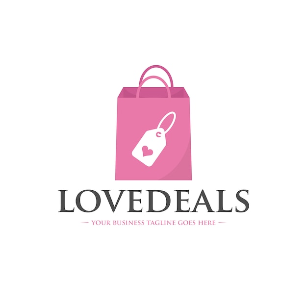 Love Deals Logo sjabloon