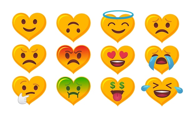 Love emoji design