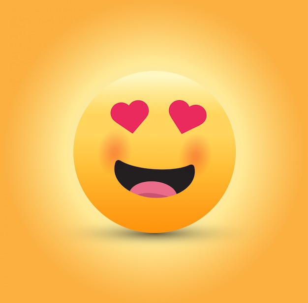 Emoticon innamorato.