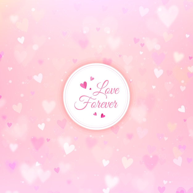 Love forever background