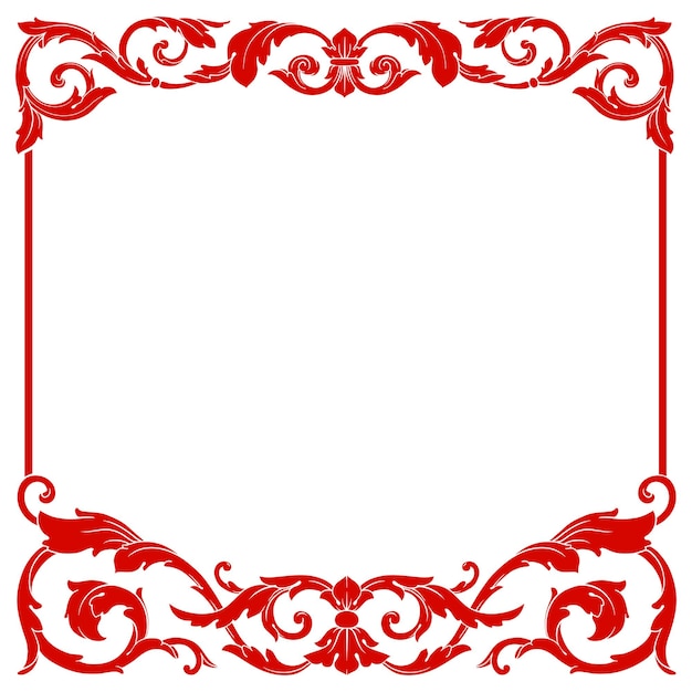 Vettore love frame giorno di san valentino ornamento linea donne giorno delle madri ornamento border