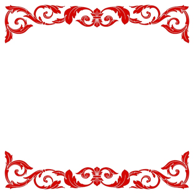 Love frame giorno di san valentino ornamento linea donne giorno delle madri ornamento border