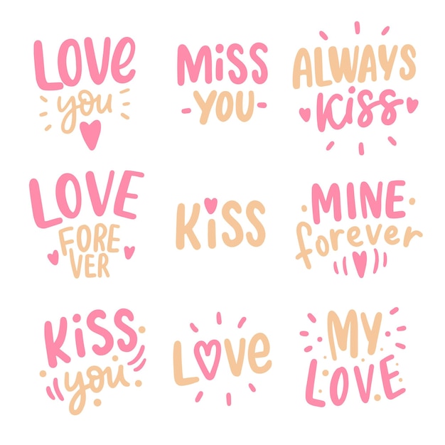 Love hand lettering phrases