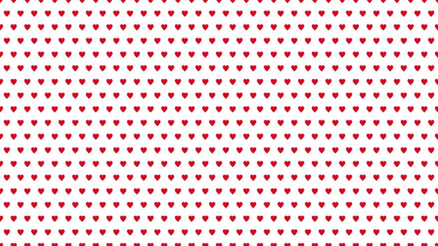 Vector love heart background pattern