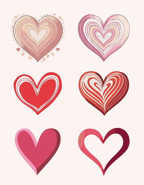 Love heart selection