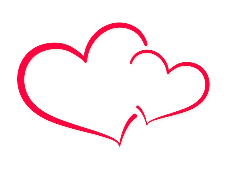 वेक्टर love heart symbol vector