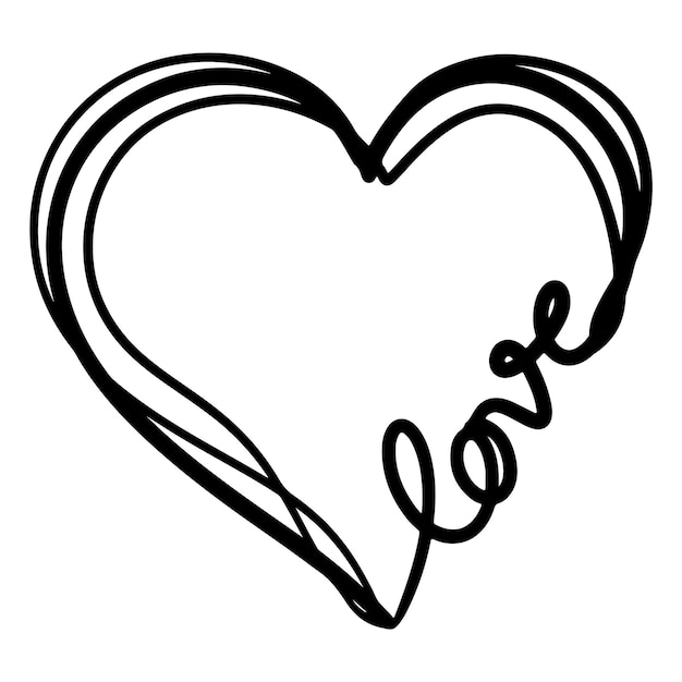 Vector love heart