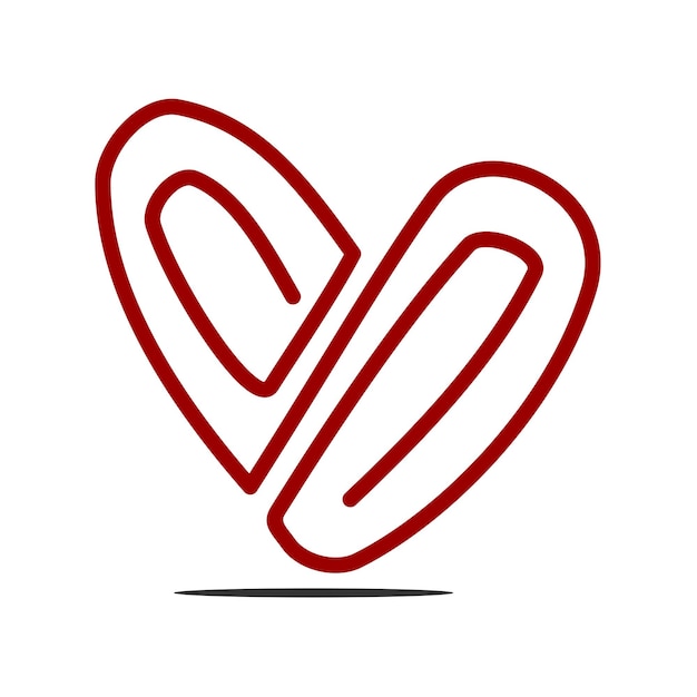 Шаблон логотипа Love Hearth Care Иконка Иллюстрация Фирменный стиль