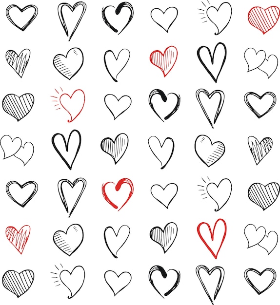 Vector love icon heart symbol