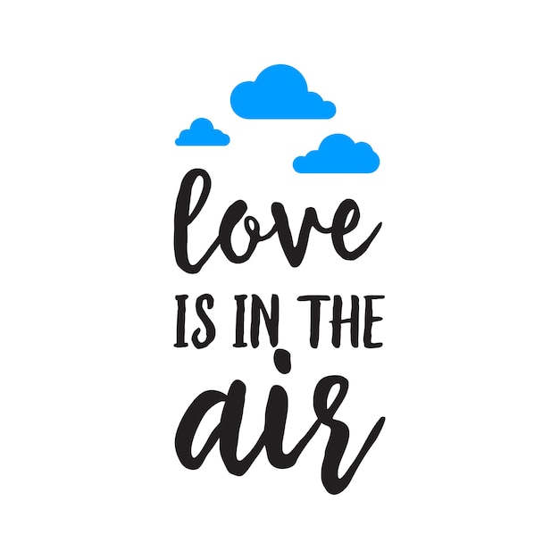 Love is in air iscrizione