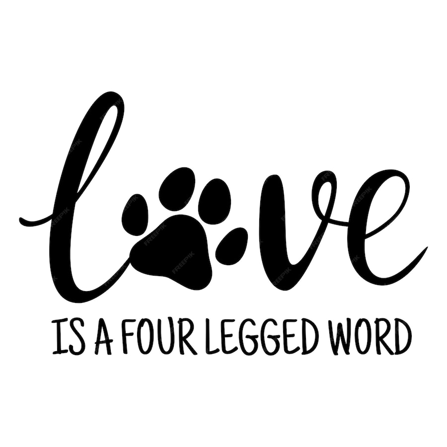 Love is a four legged word