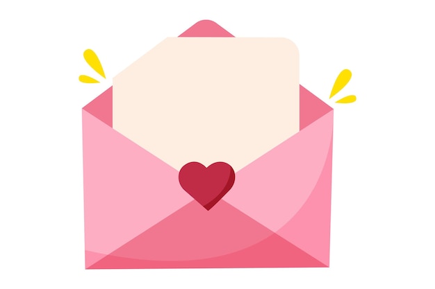 Love Letter Decor Sticker Design
