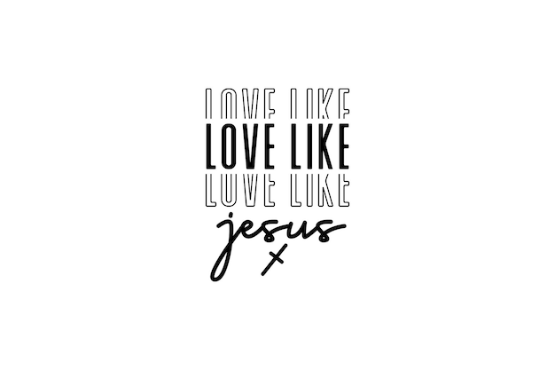 Love like jesus