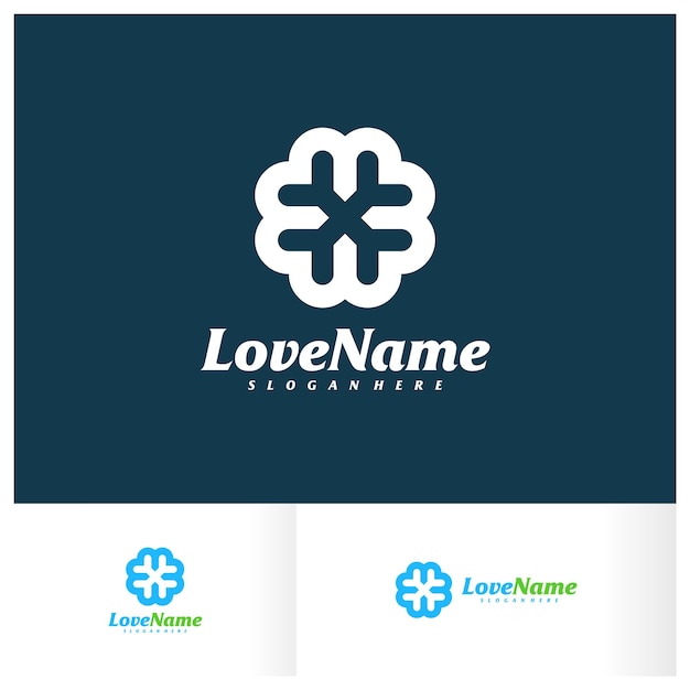 Love logo design vector template Creative Love logo concepts illustration