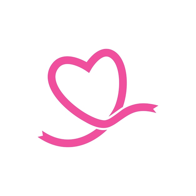 愛のロゴのベクトル
