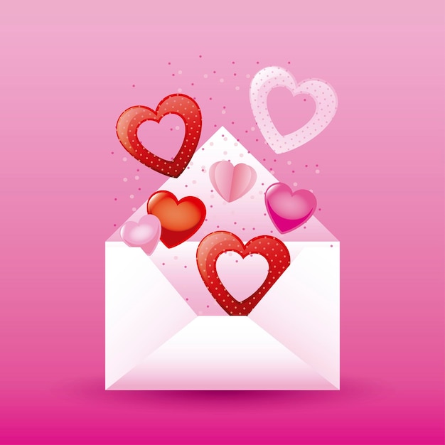 Love message vector