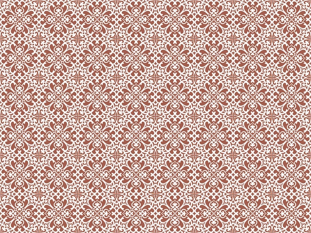 Love Pattern background with brown colour