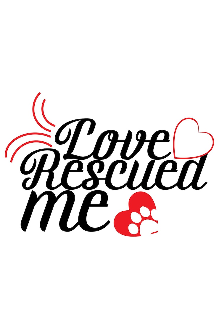 वेक्टर love rescued me