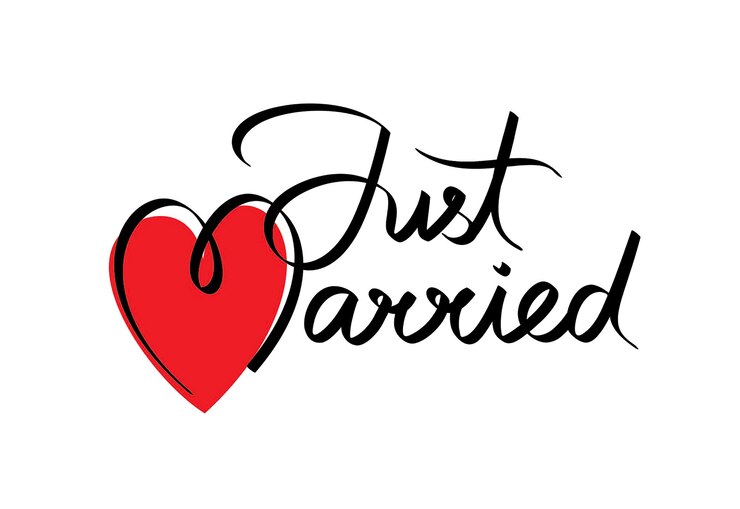 Vector love romance lovely weeding romantic married just love
