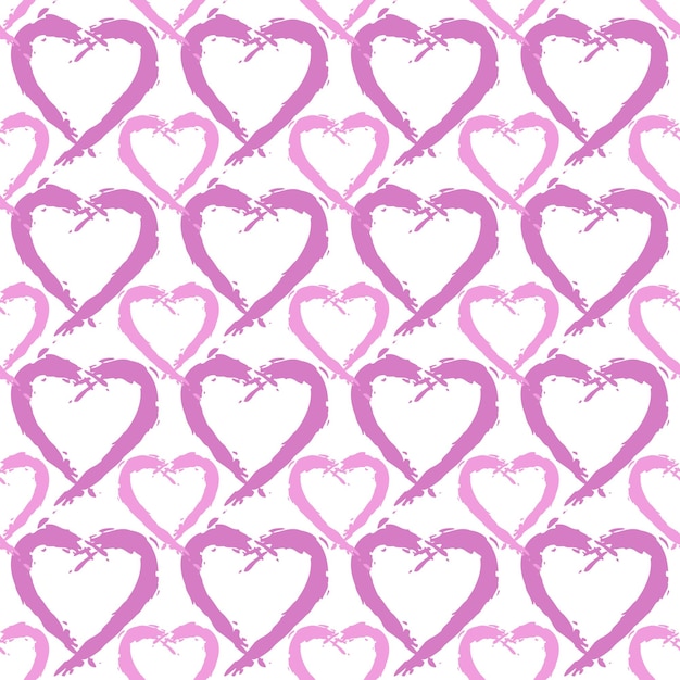 Love seamless pattern background