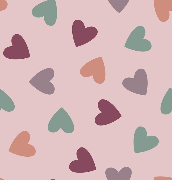 Love seamless pattern