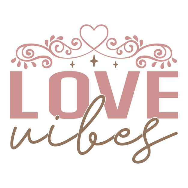 Vector love svg design