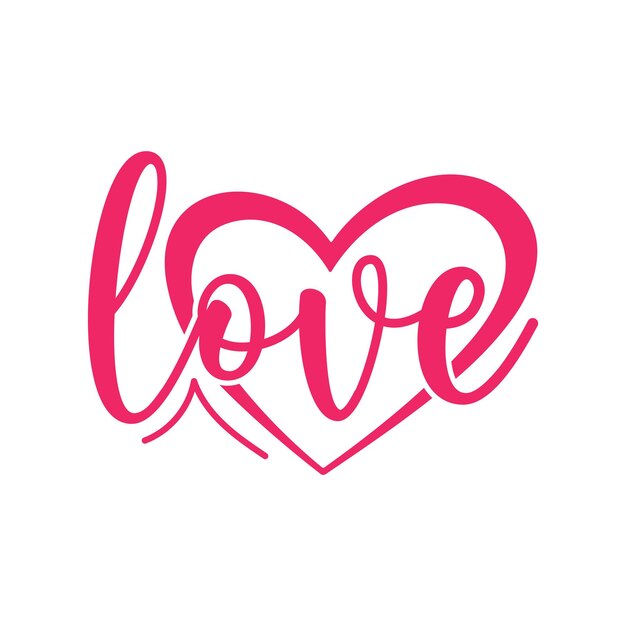 Vector love svg