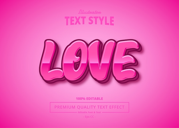 Love Text Effect