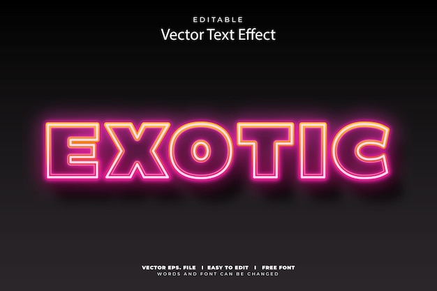 Vector love text style effect free vector