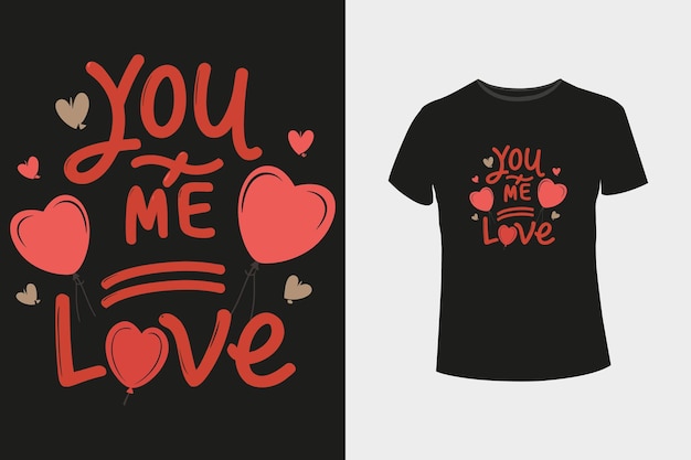 パートナーにプレゼントする愛のTシャツ
