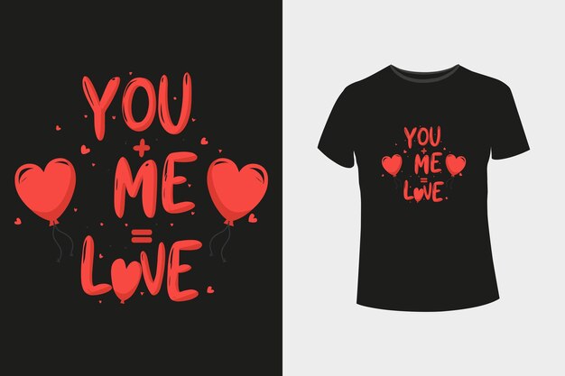 パートナーにプレゼントする愛のTシャツ