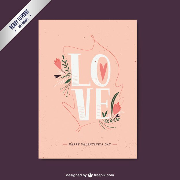 L'amore di san valentino day card