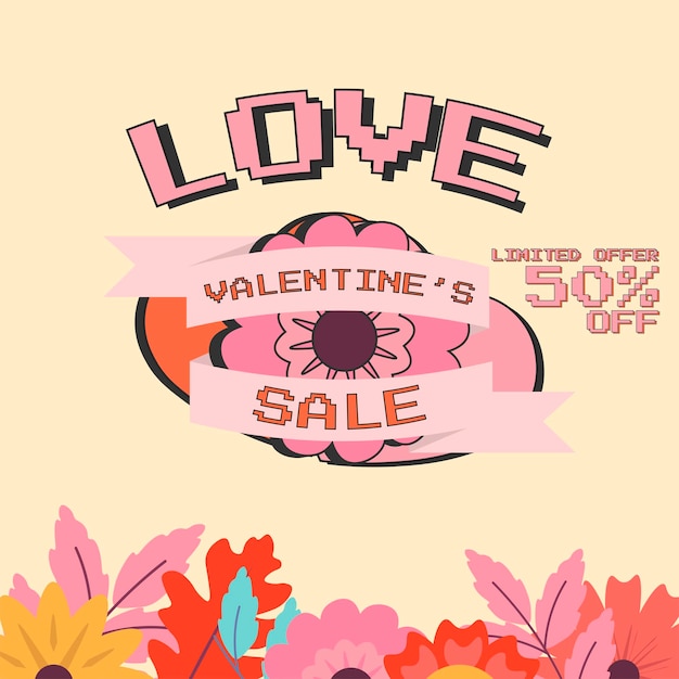 LOVE, VALENTINES DAY DESIGN VECTOR