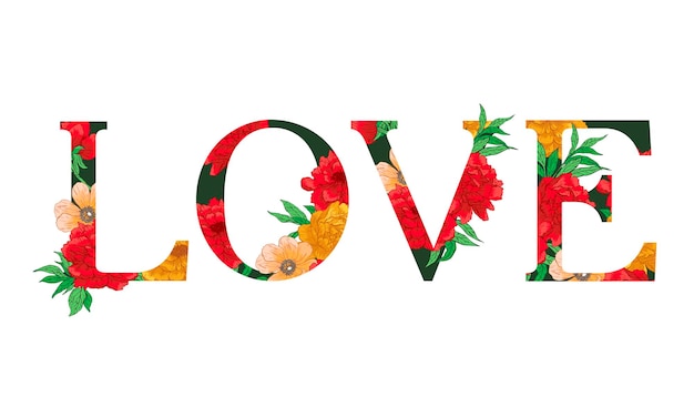 Love vector illustration