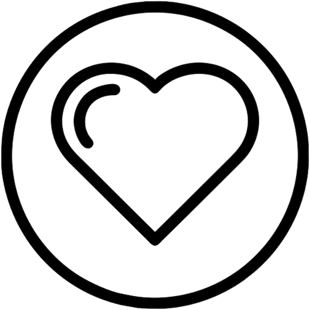 Vector love white background centered icon