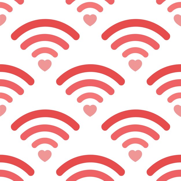 ベクトル 愛の wifi パターン