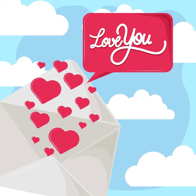 Love you greeting card