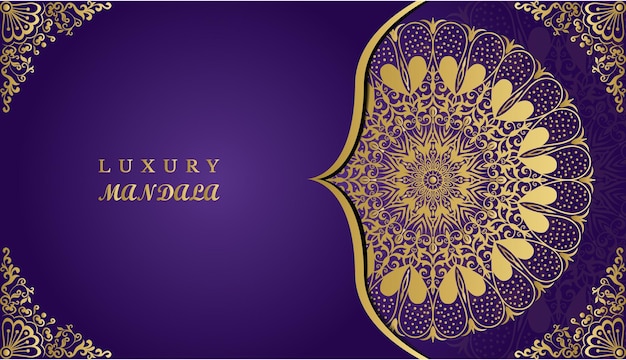 Lovely beautiful floral ornamental mandala frame design. decorative greeting and invitation card.