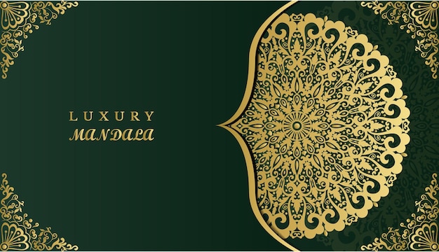 Lovely beautiful floral ornamental mandala frame design. decorative greeting and invitation card.