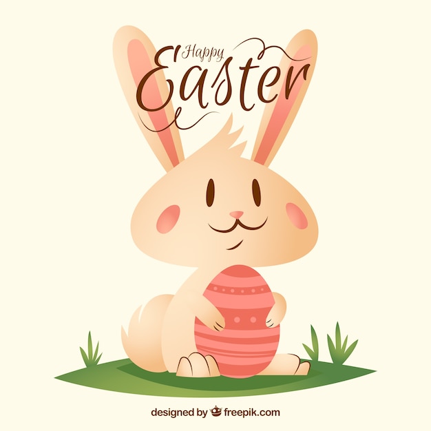 Lovely bunny Happy Easter