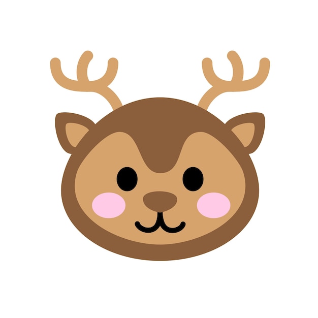 Lovely deer head