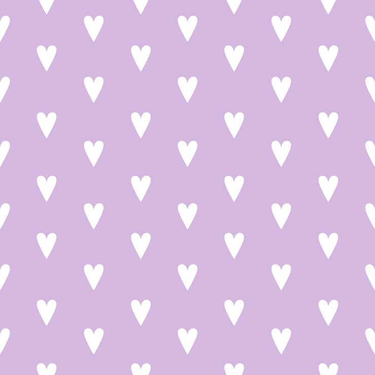 Loving Hearts Valentines seamless Pattern