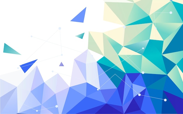 Low poly abstract background polygonal abstract gradient graphic vector illustration