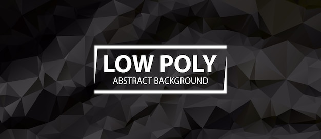 low poly abstract background