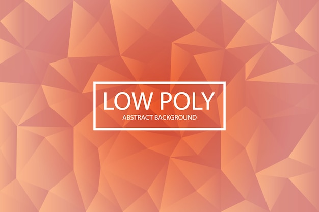 Vector low poly abstract background